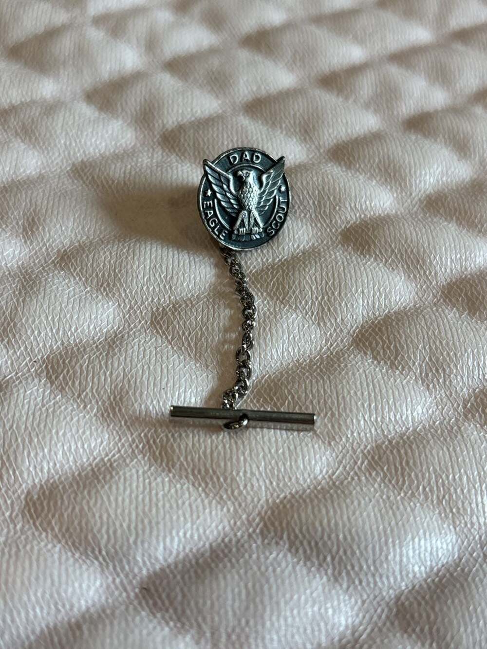 BSA Eagle Scout Dad Tie Tack Lapel Pin